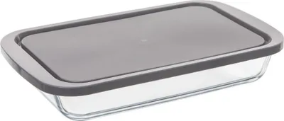 Obrázek produktu pro Dóza na potraviny GLASS MOULD, skleněná, 29 x 18 cm