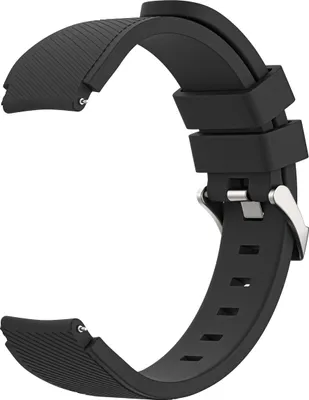Produktbild von imoshion Flexibles Silikonarmband - Universelle 20 mm Anschluss - Schwarz