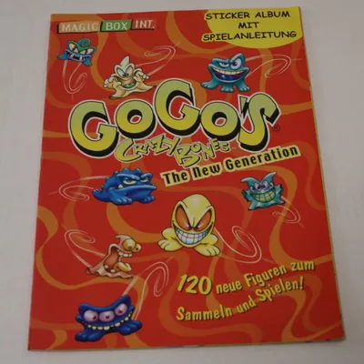 Zdjęcie produktu dla Gogos "Crazy Bones" - naklejki kolekcjonerskie - album