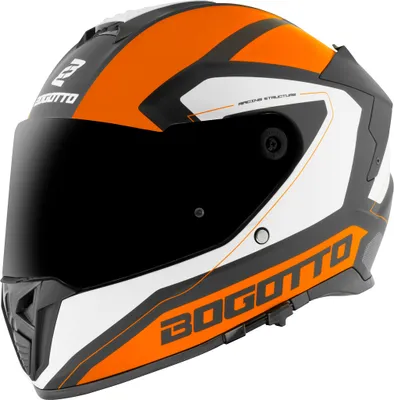 Immagine prodotto di Casco Bogotto FF122 BGT, arancione/bianco, XS