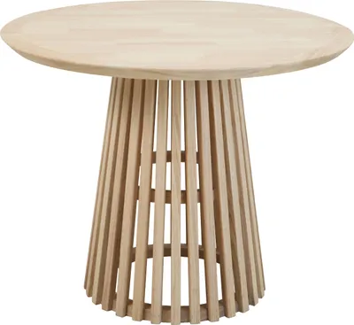 Produktbild von SIT Möbel Esstisch Ø 100 cm | klar lackiert | rund | Hevea & Holz-Furnier | natur | B 100 x T 100 cm H 77 cm | 07107-89 | Serie TISCH