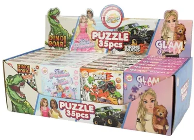 Immagine prodotto di Puzzle 21 Cm 35 Pezzi 4 Assortiti