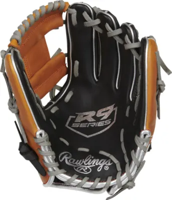 Obrázek produktu pro Baseballová rukavice Rawlings R91125U-2BT R9 ContoUR Infield 11,25 palců | Chytání levou rukou