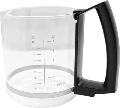 Produktbild von Krups MS-623057 Ersatz-Kanne ohne Deckel Glas Kanne für F468 T8 Kaffeemaschine