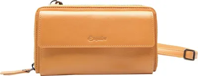 Produktbild von Esquire Leder Geldbörse Handytasche Peru Phone Wallet Bag Curry dunkelgelb