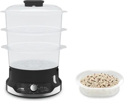Zdjęcie produktu dla Tefal Ultracompact VC2048, 3 kosz., Czarny, Wolnostojący, 9 l, 9 l, 1 l