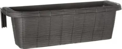 Obrázek produktu pro BAMA Závěsný truhlík RONDINE PAGLIA 60 cm, antracitový