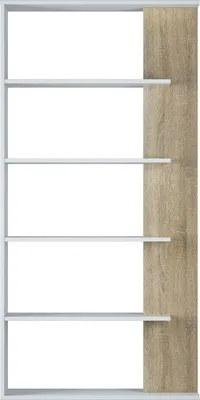 Produktbild von Regal - Bibliothek Weiß 25x90x180h cm