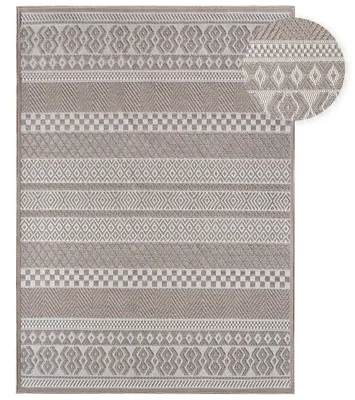 Produktbild von Paco Home Outdoor Teppich Flachgewebe modern Boho Ethno wetterfest Außenbereich 133x190 cm
