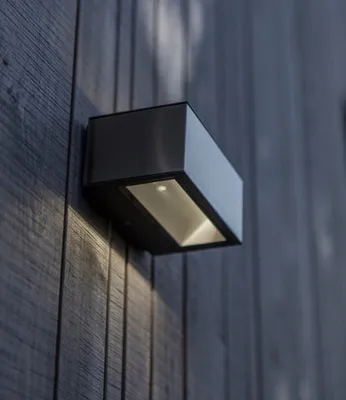 Immagine prodotto di Lampada da parete per esterni GEMINI grigio Lutec 5189103118
