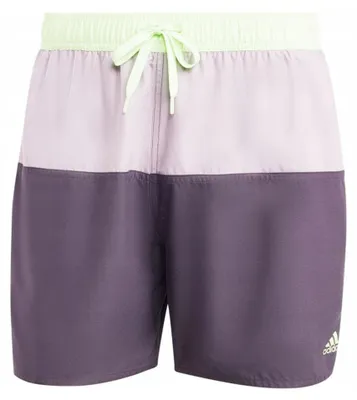 Imagen del producto de Adidas - Pantalones de baño cortos "CLX" para hombre, modelo PP2421 (Talla S) (Color: Violeta/Rosa/Verde)