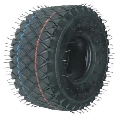 Produktbild von Kinderquadreifen Quadreifen Reifen Mini-Quad 4.10x3.5-4 Rautenprofil schwarz