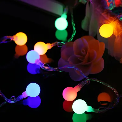 Zdjęcie produktu dla Lampa wisząca na baterie w kształcie kuli Dekoracja pokoju Świąteczne oświetlenie imprezowe Dekoracyjna lampa wisząca na zewnątrz Camping