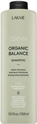 Produktbild von Lakmé Teknia Organic Balance Shampoo Pflegeshampoo zur täglichen Benutzung 1000 ml