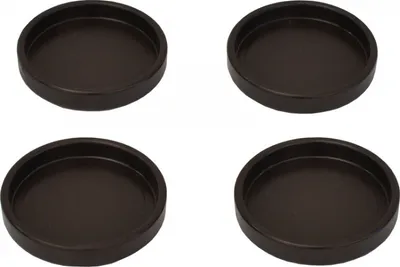 Produktbild von Steinbach Klavieruntersetzer braun / 4 Stück