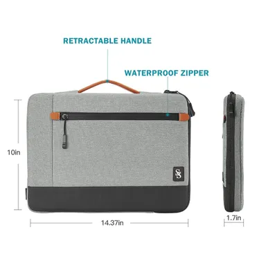 Produktbild von Seine Scene Laptop-Tasche Seine Scene - Dijon Hülle 14'' - grau