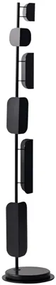 Immagine prodotto di Lampada da terra moderna nera Paralumi di design Illuminazione