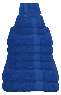 Produktbild von Julie Julsen Handtuch Set Royalblau,Set:10 tlg. 2 Bade. 4 Hand. 2 Gäste. 2 Wasch.