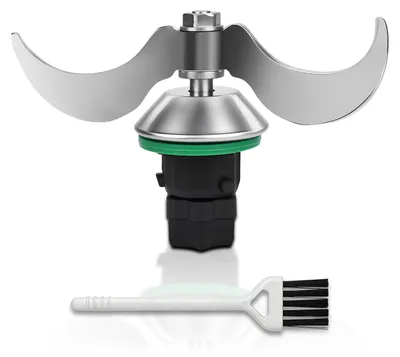 Produktbild von Teigmesser Edelstahl für Thermomix TM7, TM6 & TM5 – Kein Teig-Rückstand