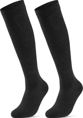 Produktbild von 2 I 4 Paar Stützstrümpfe Reisestrümpfe Kompressionsstrümpfe Damen & Herren Stützkniestrümpfe 41900 - 2 Paar Schwarz 35-38