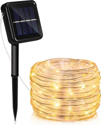 5M Luci di Fata Lampadine solari all'aperto Luci di Fata