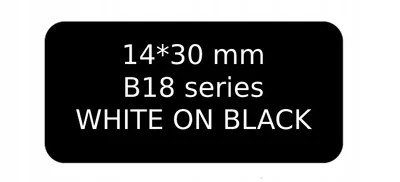 Obrázek produktu pro nIIMBOT pro tiskárnu B18 14*30 BLACK WHITE PRINTING