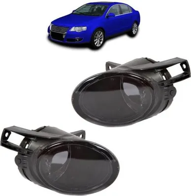 Immagine prodotto di SET fari antinebbia nero fumé (sinistro + destro) compatibili con i modelli VW Passat 3C + lampadine HB4