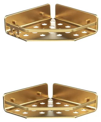 Productafbeelding van TATAY Doucheplank, aluminium, 2-delig set, aluminium, inclusief schroeven