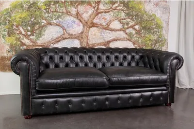 Immagine prodotto di Chesterfield Couch Polster Sofas Klassische Leder Sofa 3 Sitzer - 290
