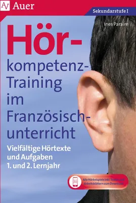 Produktbild von Hörkompetenz-Training im Französischunterricht 1-2