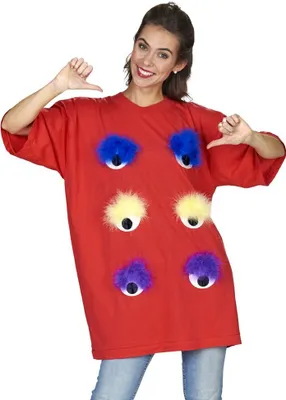 Produktbild von Fun-Shirt - lustiges Kostüm Karnevalsshirt Größe: M-L