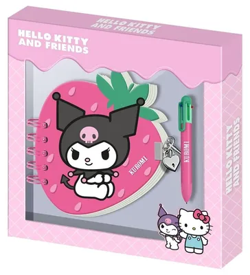 Produktbild von Karactermania Kuromi Tagebuch+stift 24x23x2.5 Cm Rosa  Rosa One Size