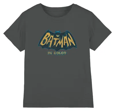Image de T-shirt pour enfants, Batman - "Classic TV en couleur", modèle TV41412 (taille 116), couleur anthracite