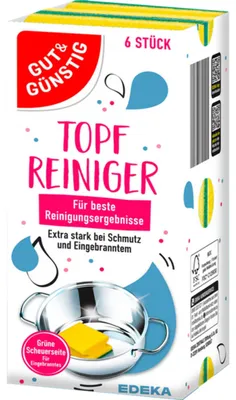 Immagine prodotto di GUT&GÜNSTIG 3630159005 GUT&GÜNSTIG Topfreiniger, 6 St.