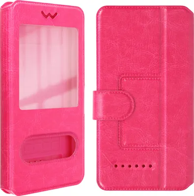 Produktbild von Avizar, Universelle Hülle Smartphones 152 x 162 x 81mm, 2 Sichtfenster, Fuchsia