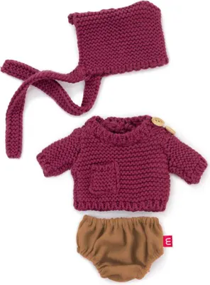 Produktbild von Miniland Puppen Kleiderset Junge 21cm - Kleidung Zubehör