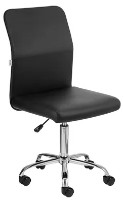 Bürostuhl aus Kunstleder, höhenverstellbar, 360° drehbar, 44x50x110 cm