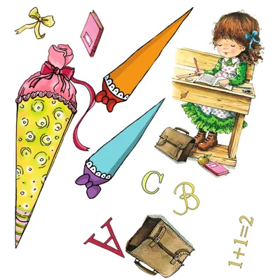 Produktbild von ROTH Schulanfangs-Serie "Mein Schulstart" Streumotive, ca. 5 x 3 cm, 36 Teile