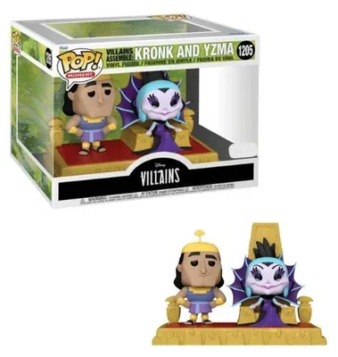 Produktbild von Funko Pop! The Emperor's New Groove - Yzma & Kronk Disney Villains Assemble Deluxe Diorama