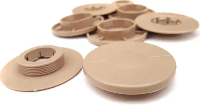 Produktbild von Fußmatten Befestigung Mercedes (beige) 4-teilig Clips Halter Autoteppich Ösen Set