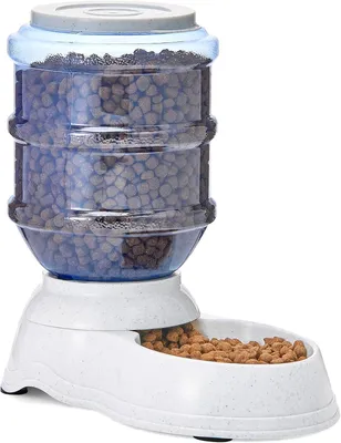 Productafbeelding van Voerdispenser voor katten en honden - maat S - capaciteit 2,72 kg droogvoer - zwaartekracht