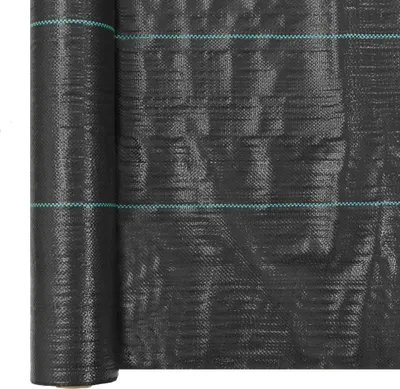 Produktbild von vidaXL Unkrautfolie PP 1x50 m Schwarz