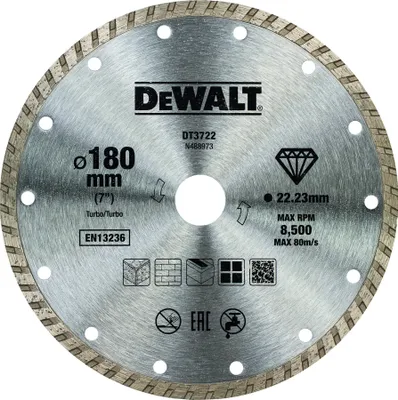 Productafbeelding van DEWALT Diamantzaagschijf Eco1 Turbo, 180 mm