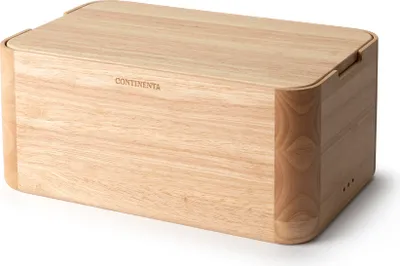 Produktbild von CONTINENTA Brotkasten, Gummibaum 36x23x16 cm 3492 4017167349206