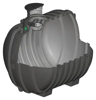 Produktbild von Regenwasser Zisterne 10000 Liter AQUA-RONDO für den Garten