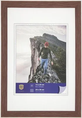 Produktbild von Henzo Edge Bilderrahmen 20x30 Rotbraun