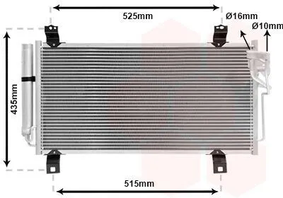 Image de Condenseur, climatisation (1731-2731) adaptable sur Mazda
