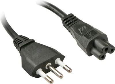 Image de LINDY IEC-Netzkabel 2m Italien Netzst. IEC320 C5