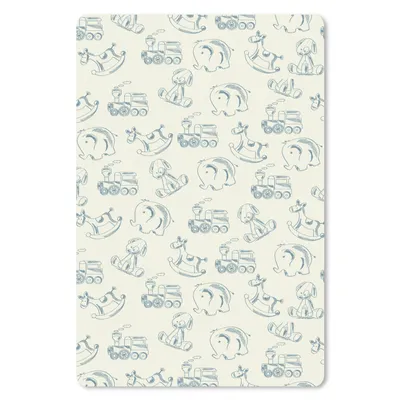 Produktbild von MuchoWow® Mauspad Mousepad Tiere - Spielzeug - Muster 18x27 cm - Mousepads - Maus Mat - Pad - Mausunterlage