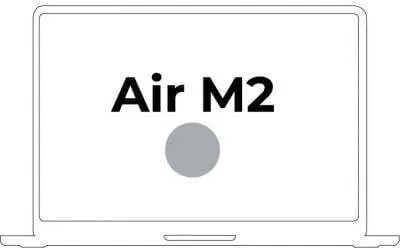 Produktbild von Apple Macbook Air 13.6"/ M2 8-Core CPU/ 8GB/ 256GB SSD/ 8-Core GPU/ Plata